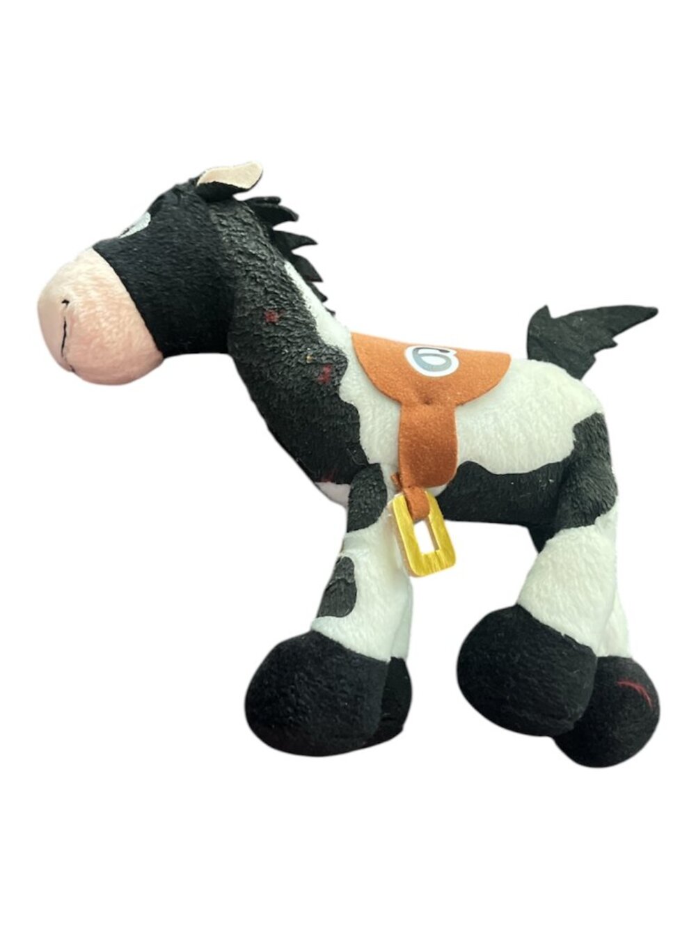 DISNEY Plush Bullseye #6 Woody's Horse Toy Story Racing Version Black & White